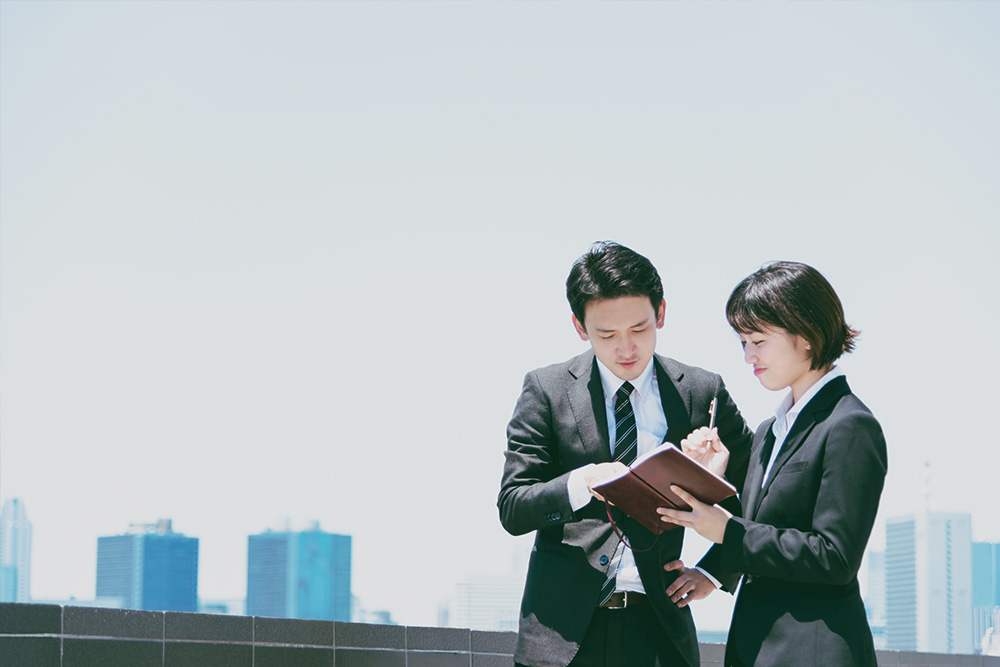 先輩社員によるサポート